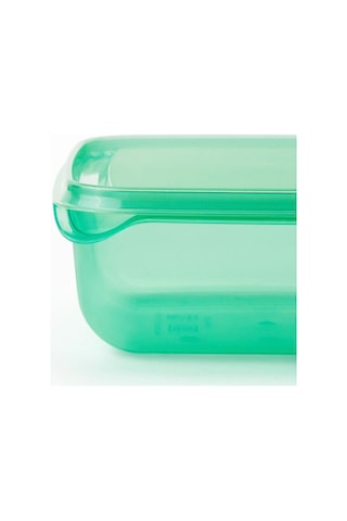Ikea Pruta 17'li Gıda Saklama Kabı Seti 150 Ml - 1,8 L Şeffaf Açık Yeşil Şeffaf - Yeşil