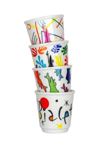 Bialetti Biccihierini Arte Espresso Bardağı 4'Lü