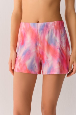 Suwen Pink Shadows Şort Sh26902603690 Batik