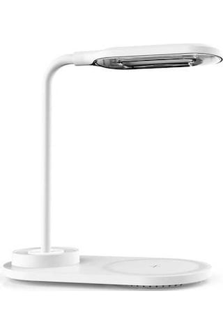 Pazly Usb 2-in-1 Dokunmatik Gece Lambası 10w Hızlı Kablosuz Şarj Cihazı - Mavi/beyaz