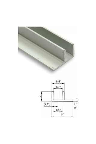 Sam Furniture Panol İçin Köşe Şeridi 188633606 Gümüş
