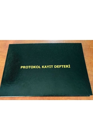 Hasta Kayıt Protokol Defteri 100 Yaprak