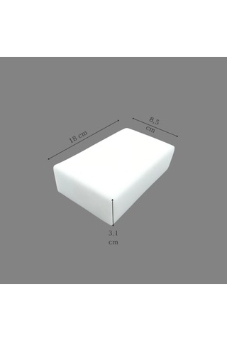 Yeni Nesil Temizlik Süngeri - 3 Adet, Silgi Sünger 3'lü Set Nano
