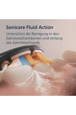 Philips Sonicare Diamondclean Smart 9400 Elektrikli Diş Fırçası, Uygulamalı Sonik Diş Fırçası, Basınç Sensörü, Fırça Başlığı Algılama, 4 Fırçalama Modu Ve 3 Yoğunluk Seviyesi, Siyah, Model Hx9917/89