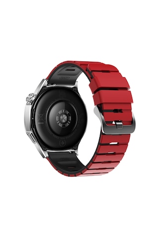 Huawei Watch Gt 6/5/4/3/2 Pro 46mm Ultimate Se Elite Kordon Double Soft Yumuşak Silikon Band Str-27