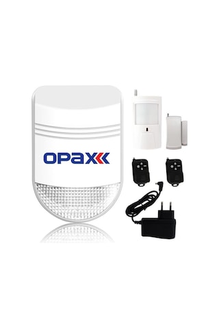 Opax Bgr-06 Ekonomik Kablosuz Alarm Sistemi (Ev Ve Ofislere İçin)