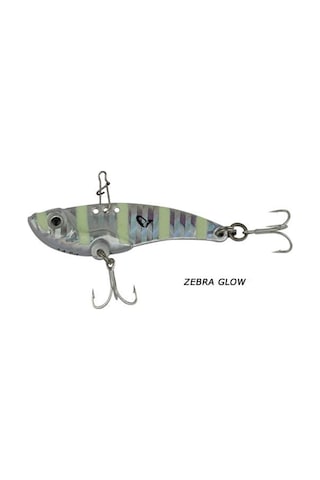 Savage Gear 3D Vib 14,5 Gr Vibrasyon Jig -Zebra Glow Savage Gear 3D Vib 14,5 Gr Vibrasyon Jig -Zebra Glow
