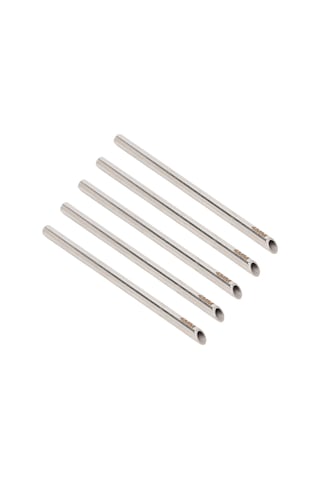 Lemestar 5 Adet Tıbbi Çelik Delme Alıcı Boru - Kulak, Burun, Dilde Kullanıma Uygun, 4mm, Hijyenik Opp Paketli, İğne Alıcı Yardımcı Araç Diğer