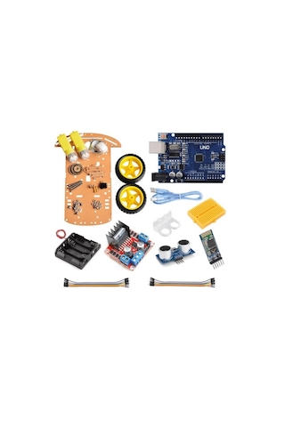 Emes Robotik 2wd Çizgi Izleyen Ve Engelden Kaçan Bluetooth Kontro