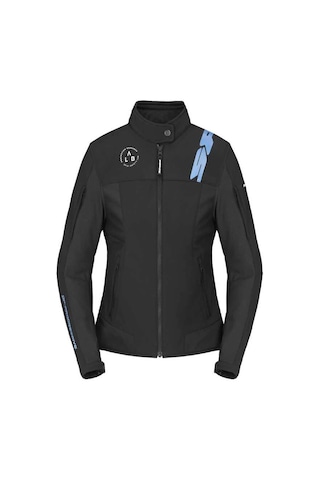 Spidi Spıdı Corsa Tex Lady Spor Kadın Ceket Siyah Mavi