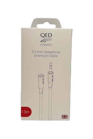 Qed Qe-8134 Connect 3.5 Mm Jack Kulaklık Uzatma Kablosu '1.5 Metr