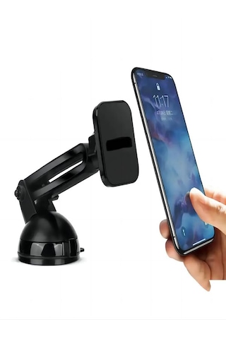 360 Dönme Özellikli Strong Mıknatıslı Araç İçi Telefon Tutacağı