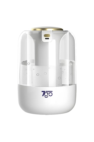 7go 7g-uhd1 Ultrasonik Çift Çıkışlı Hava Nemlendirici 2l Su Kapasiteli, Usb-c, Led Işıklı, Sessiz