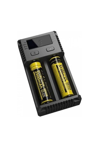 Nitecore New İ2 / İ2 Li-ion Nı-cd Nı-mh 18650 Pil Şarj Aleti