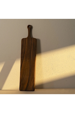 Ira Ceviz Ahşap Kesme & Sunum Tahtası 62x15x1.8 Cm