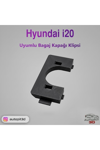 Hyundai İ20 Uyumlu Bagaj Kapağı Klipsi