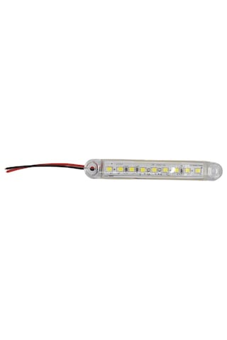 10 Adet Beyaz Parmak Lamba 9 Led Su Geçirmez 12v 24v Emir