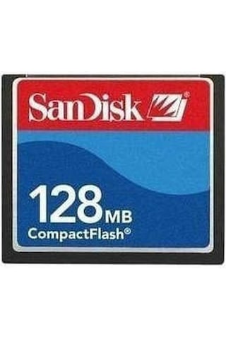 Sandisk Compact Flash 128 Mb Cf Kart Fotoğraf Makinası Hafız