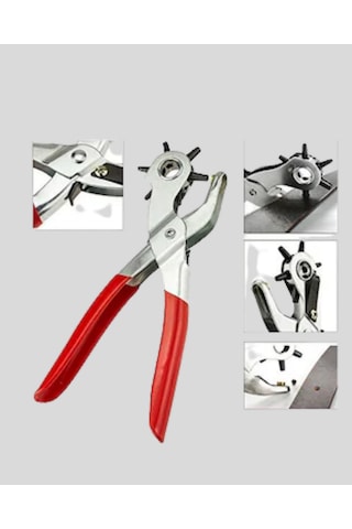 Çok - 995 - Fonksiyonlu Delik Açma Pensesi 2mm 4.5mm Ayarlı - Csmo-tex - Metal Gövdeli Büyük
