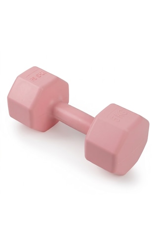 2 Adet 5 Kg Pembe Dambıl Seti 10 Kg Toplam Ağırlık, Fitness Ve Güç Antrenmanı