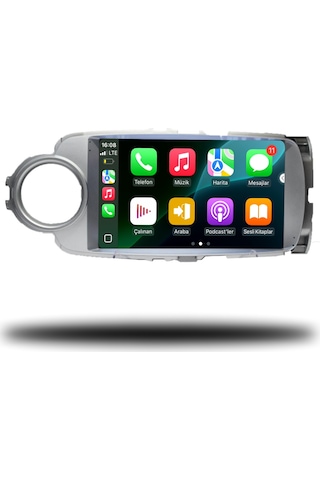 Carplayer Toyota Yaris 2012-2019 Uyumlu Android Multimedya 6gb Ram 128gb Hafıza