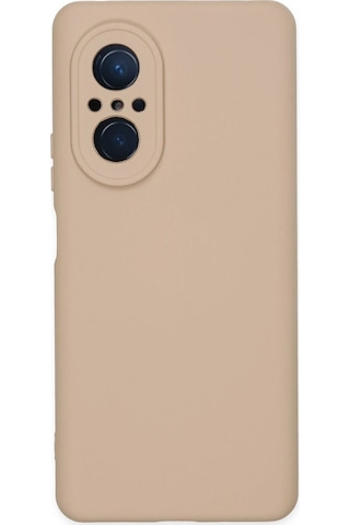 Newface Huawei Nova 9 Se Kılıf Nano İçi Kadife Silikon Semeglbl - 88 - Pudra