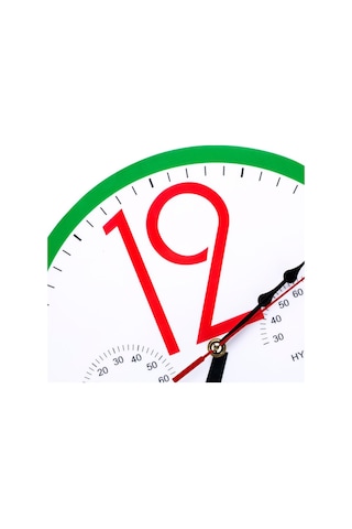 Homyl Oturma Odası Yatak Için Vintage Stil Yuvarlak Duvar Saati C