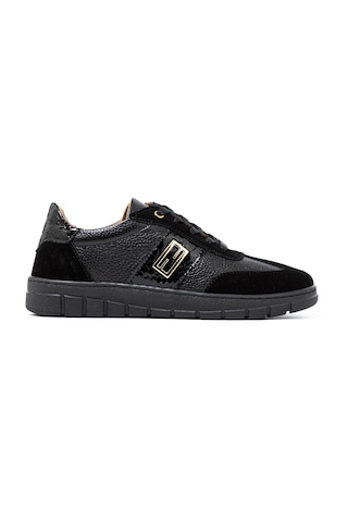 Sneaker Günlük Kadın Rc-26y-055-7122 John May Siyh Fltr-siyah Yln Siyah