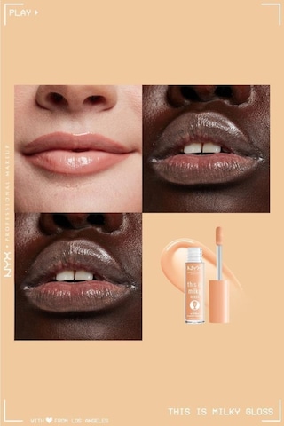 NYX Professional This Is Milky Gloss Dudak Parlatıcısı Milk N Hunny