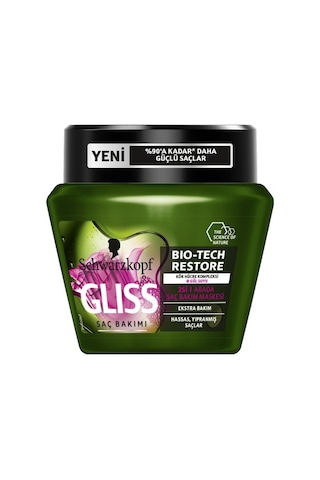 Schwarzkopf Gliss Bio-Tech Restore 2'si 1 Arada Saç Bakım Maskesi 300 ML