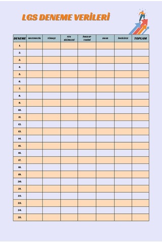 Hedef Lise Planlama Defteri-benim Hikayem Yeşil