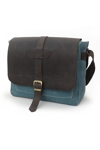 Dark Cotton 7503 Hakiki Deri Kapaklı Suya Dayanıklı Mumlu Kanvas 15 Laptop, Okul, Evrak Seyahat Çantası Turkuaz Dark Cotton 7503 Hakiki Deri Kapaklı Suya Dayanıklı Mumlu Kanvas 15 Laptop, Okul, Evrak Seyahat Çantası Turkuaz