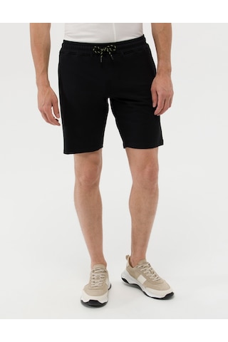 Pierre Cardin Erkek Siyah Örme Şort 50262649-vr046 Siyah