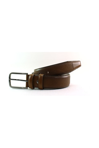 Mentor Regalo Deri Kemer Kahve Lazer Desen 81054