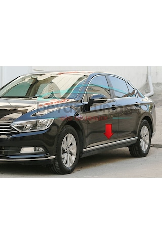 Volkswagen Passat B8 Yan Kapı Çıtası Krom 8 Parça 2015-2016-2017