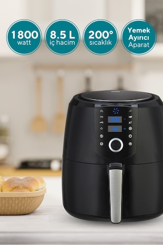Kumtel Digital Fastfryer HAF-06 8.5 L XXL Yağsız Airfryer