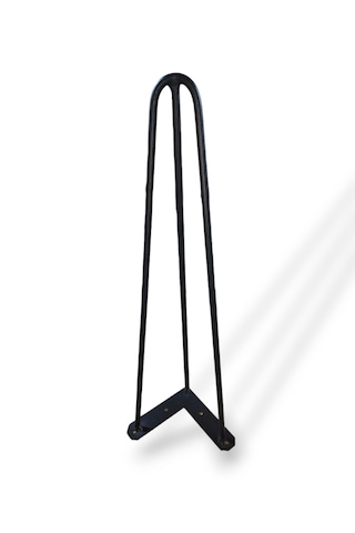 Kafes Ayak 72 Cm 10x1,2 Mm Borulu Siyah