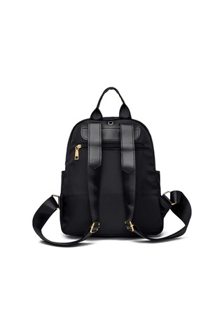 Geeksen Siyah Suya Dayanıklı Oxford Kumaş Çift Omuz Çantası - Büyük Kapasiteli, Id/ Telefon Cepi, Ipad Ve A4 Uyumlu Siyah