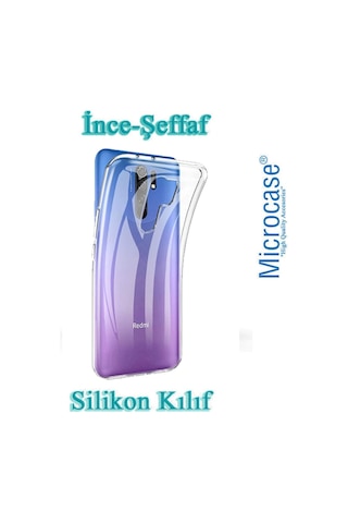 Microcase Xiaomi Redmi 9 Prime Ince 0.2 Mm Soft Silikon Kılıf