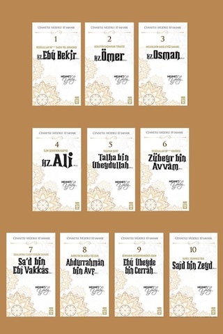 Timaş Cennetle Müjdeli 10 Sahabe Set 10 Kitap