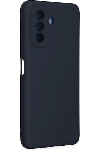 Uray Store Huawei Nova Y70 Kılıf Nano İçi Kadife Silikon - Lacivert