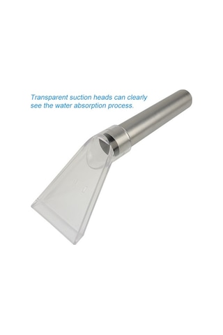 Çok Amaçlı Halı Ve Koltuk Temizleme Seti - Paslanmaz Çelik Boru Ve 4 Adaptör İçeren Set C