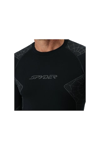 Spyder Spyder Momentum Baselayer Top Erkek İçlik Üst 6000 Siyah