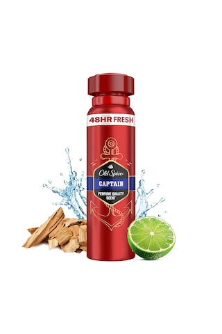 Old Spice Captain Erkek Sprey Vücut Deodorantı 150 ML