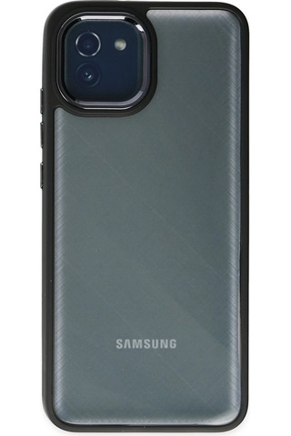 Gld-spt- Newface Samsung Uyumlu Galaxy A03 Kılıf Dora Kapak - Siyah