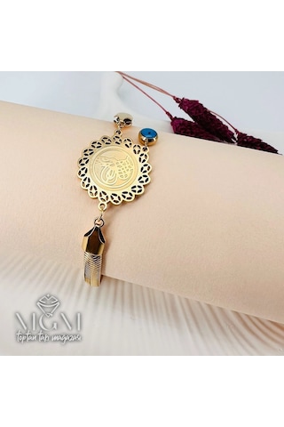 Mepa Gold Çelik Bileklikler 18,5+5 Cm Uzatma Payı - Kbl0160 Najmaddin Altın