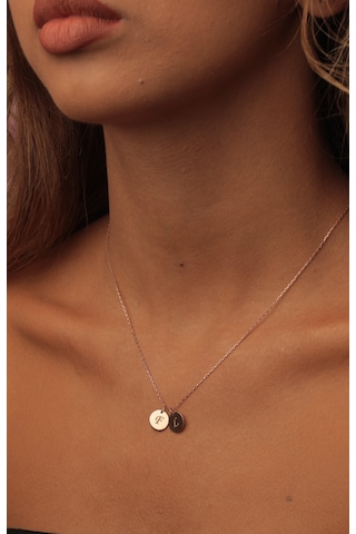 14 Ayar Altın Forse Zincir Plaka Kolye