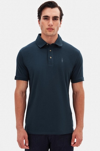 Twn Slim Fit Petrol Pike Dokulu T-shirt 4ec146011784m R01