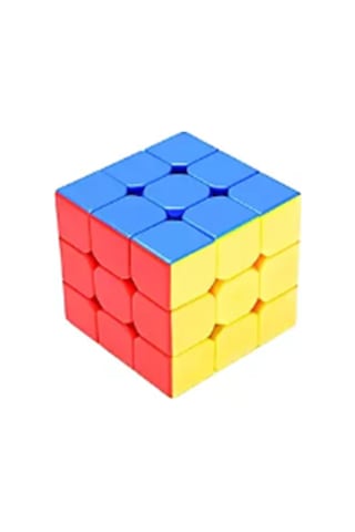 3x3 Profesyonel Neon Renkli Speed Cube Zeka Sabır Küpü