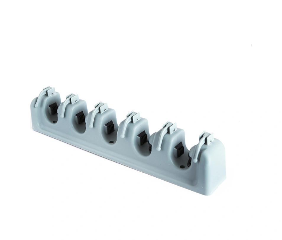 Wezone Ev İçin Sıcak Tutucu Aletler: 5 Kanca Siyah Parlak Banyo Süpürge Mop Rahat Saklama Rafları - Dayanıklı Malzeme İle Üretildi Diğer